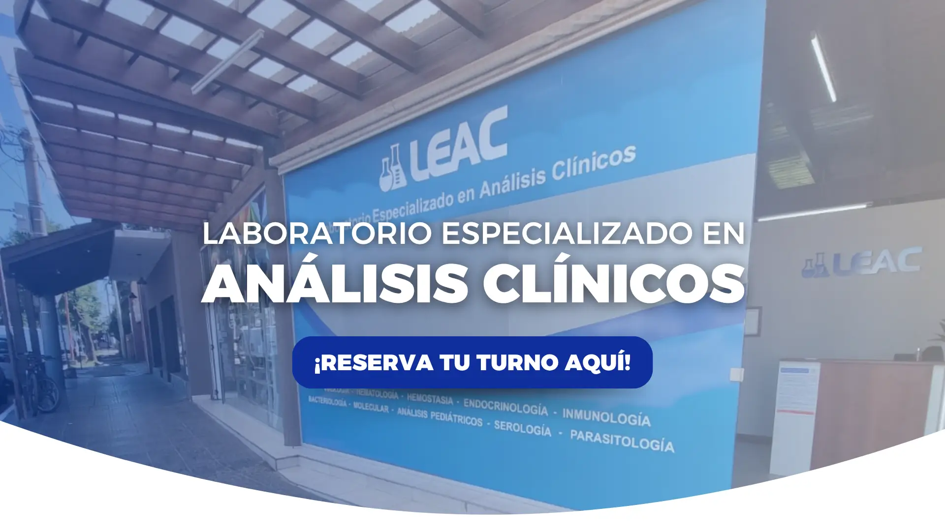 Laboratorio especializado en análisis clínicos - Reserva tu turno aquí
